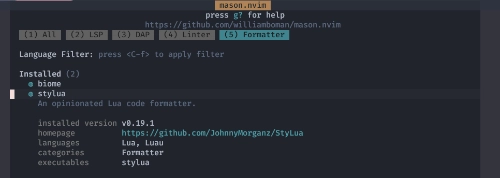 mason-stylua