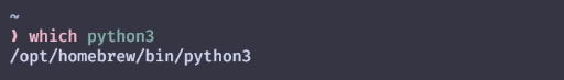 which-python3